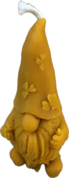 Bougie lutin en cire d'abeille