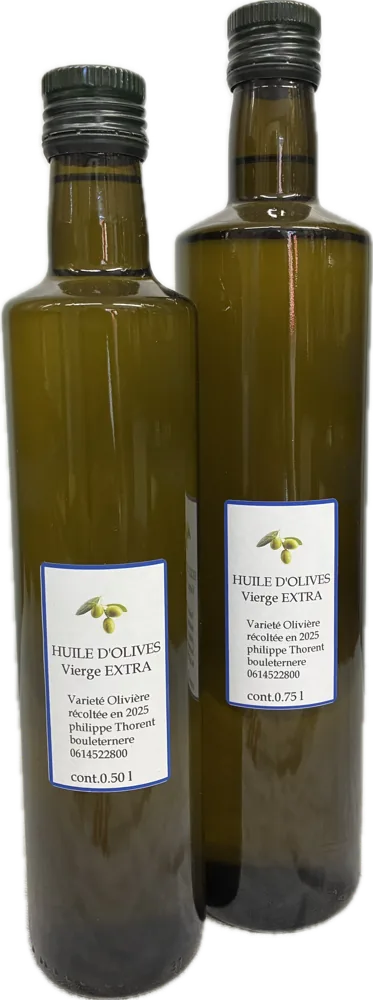 Huile d'olive vierge extra de l'exploitation