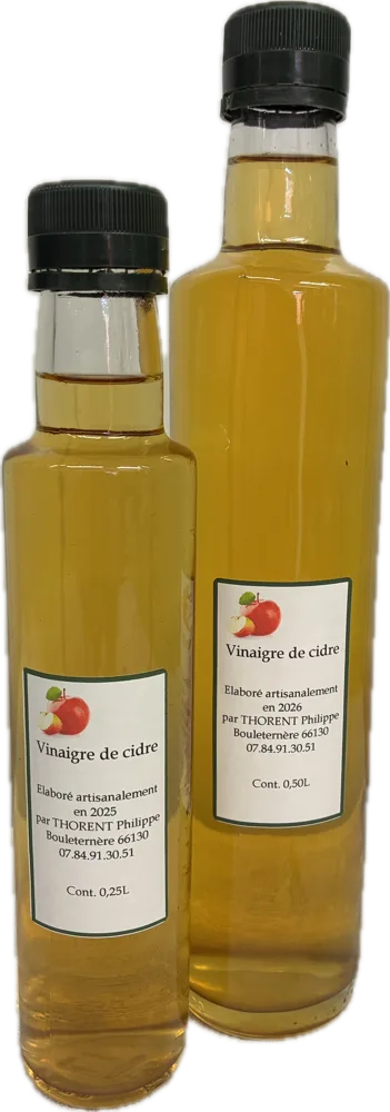 Vinaigre de cidre artisanal
